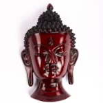 Deep Crimson Buddha Mask