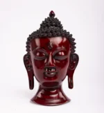 Deep Crimson Buddha Mask - Image 2