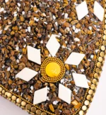 The Golden Heart Mosaic Clutch - Image 2