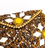 The Golden Heart Mosaic Clutch - Image 3