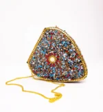 The Vibrant stone Mosaic Clutch - Image 3