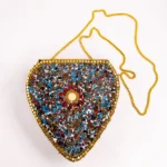 The Vibrant stone Mosaic Clutch