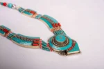 Handcrafted Tibetan Tribal Necklace - Image 2