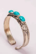 Handmade 3 set Turquoise wrist cuff