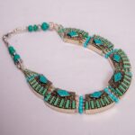 The Handmade Turquoise Eternal Path Necklace - Image 3