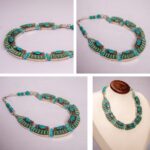 The Handmade Turquoise Eternal Path Necklace - Image 4