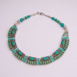 The Handmade Turquoise Eternal Path Necklace - Image 2
