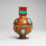 Asthamangala Gemstone Inlay Vase