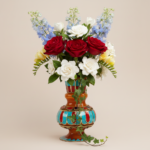 Gemstone Inlay vase - Image 4