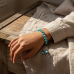 Turquoise Beads Bracelet - Image 4